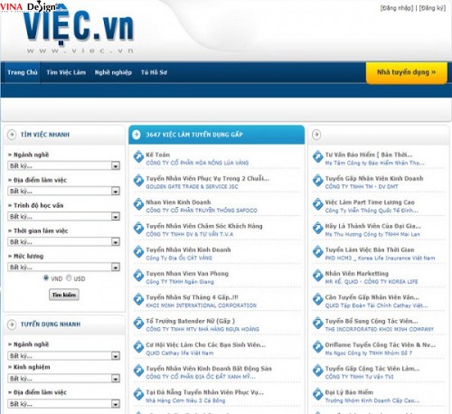 Cổng thông tin Việc làm - viec.vn