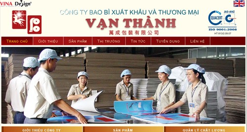 Công ty Bao Bì Xuất Khẩu & Thương Mại Vạn Thành - www.vanthanhpack.com.vn