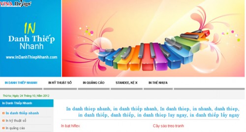 In danh thiếp nhanh