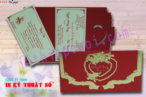 In thiệp cưới ở đâu?