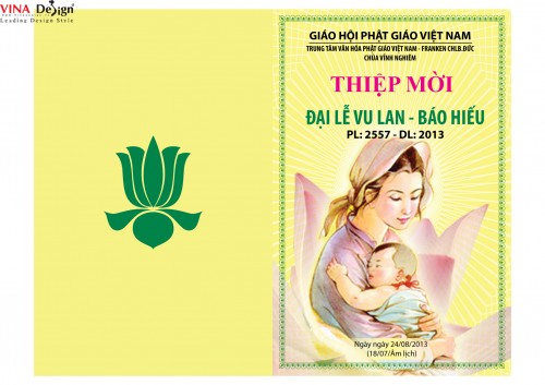 In Thiệp mời bằng giấy couche chất lượng cao