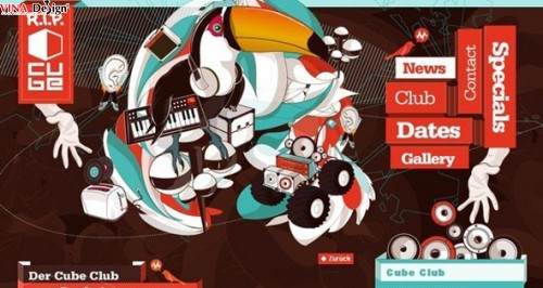 Những mẫu thiết kế web lấy 'Phông Chữ' làm chủ đạo