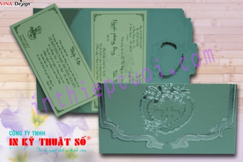 Thiệp cưới đẹp để đưa nàng về dinh