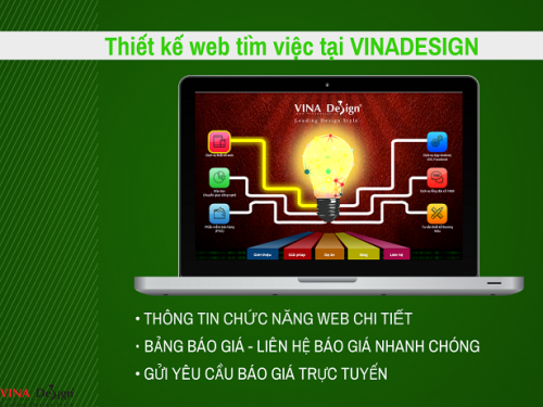 Thiết kế web việc làm