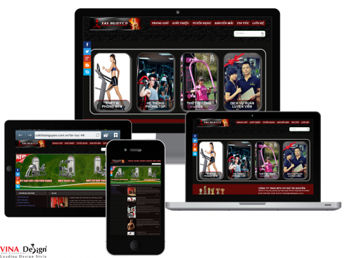 Thiết kế website cho Cty TNHH MVT Cơ Khí Tài Nguyên – www.cokhitainguyen.com.vn - www.cokhitainguyen.com