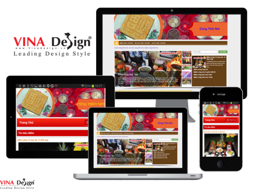Thiết kế website Cúng thôi nôi - cungthoinoi.com