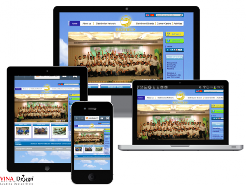 Thiết kế website Tập đoàn Richfield - www. richfieldvn.com.vn