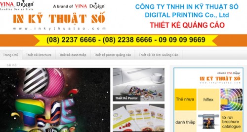 Thiết kế website Thiết Kế Quảng Cáo Đẹp - www.Thietkequangcaodep.com