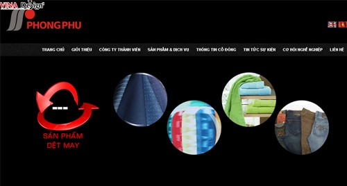 Tổng công ty cổ phần Phong Phú - www.phongphucorp.com
