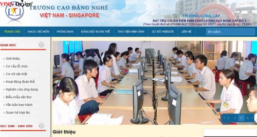 Trường Cao đẳng nghề Việt Nam - Singapore - www.vsvc.edu.vn