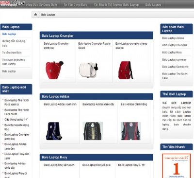 Balo Laptop - BaloLaptop.TheGioiLapTop.com.vn