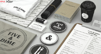 Bộ nhận dạng thương hiệu: Five & Dime