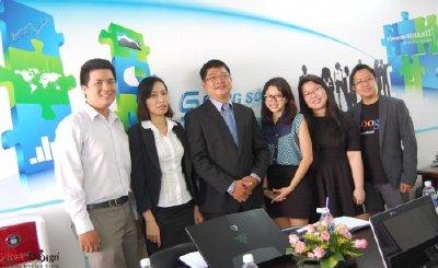 Cấp quản lý Google Châu Á viếng thăm và làm việc tại VINADESIGN