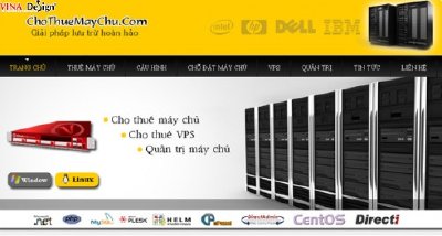 Thiết kế website Cho Thuê Máy Chủ - ChoThueMayChu.com