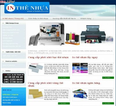 Chuyên dịch vụ In thẻ nhựa