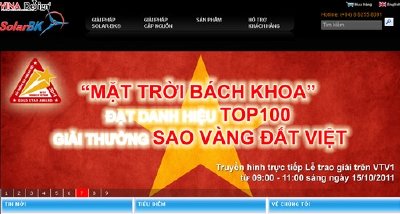 Công Ty Cổ Phần Đầu Tư và Phát Triển Năng Lượng Mặt Trời Bách Khoa - www.vi.bk-idse.com