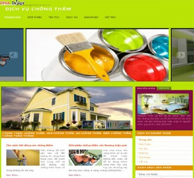 Dịch vụ chống thấm - www.Dichvuchongtham.com.vn