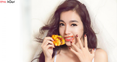 Elly Trần, sexy ăn pizza