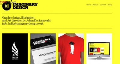 Gam vàng trong thiết kế website