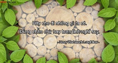 Hãy cho đi những gì ta có