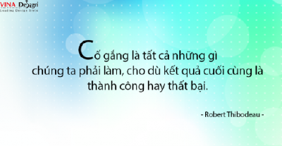 Hãy luôn cố gắng, cho dù là thành công hay thất bại