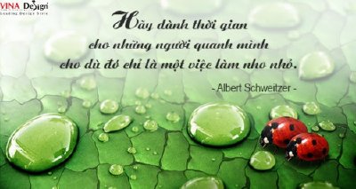 Hãy quan tâm những người quanh mình