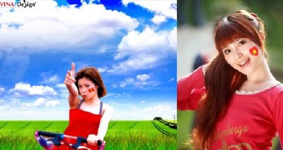 Hình nền cổ vũ bóng đá Việt Nam