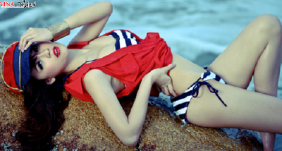 Hotgirl Sam, nóng bỏng với bikini