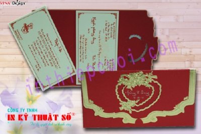 In thiệp cưới ở đâu?
