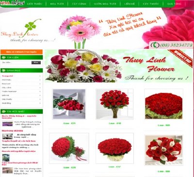 Công ty TNHH Một Thành Viên Thương Mại Dịch Vụ Thủy Linh - www.thuylinhflower.com