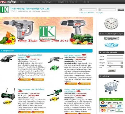 Kinh doanh online - bán hàng trực tuyến máy công cụ