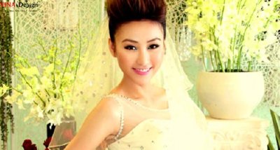 Ngân Khánh làm cô dâu xinh đẹp