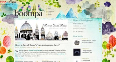 Nghệ thuật vẽ tay trong thiết kế web