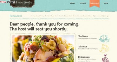 Những mẫu thiết kế web nhà hàng kích thích vị giác của bạn