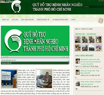 Quỹ hỗ trợ bệnh nhân nghèo Tp. Hồ Chính Minh