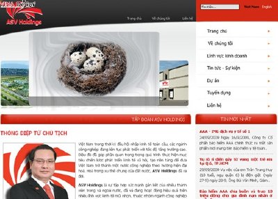 Tập đoàn ASV HOLDINGS