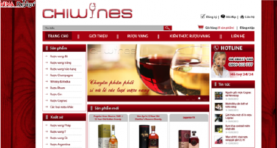 Templates cho ngành rượu