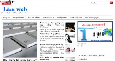 Thiết kế trang web Làm web - www.Lamweb.vn