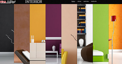 Thiết kế web Kiến Trúc - Nội Thất - Xây Dựng