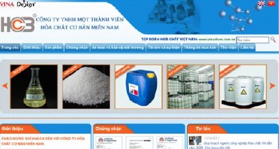 Thiết kế website Công ty TNHH Một Thành Viên Hóa Chất Cơ Bản Miền Nam - www.sochemvn.com