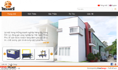 Thiết kế Website Công Ty TNHH Thiện Phú Sĩ – www.ThienPhuSi.com