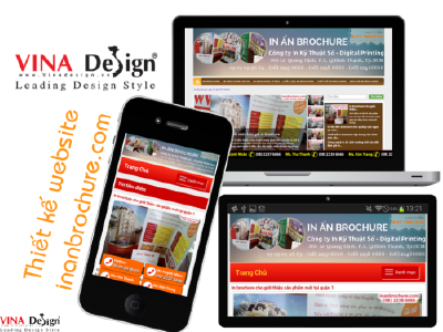 Thiết kế website in ấn brochure – Inanbrochure.com