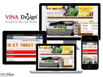 Thiết kế website Thế Giới In Kỹ Thuật Số - thegioiinkythuatso.com