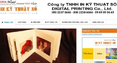 Thiết kế website In Hình Đẹp - www.Inhinhdep.com