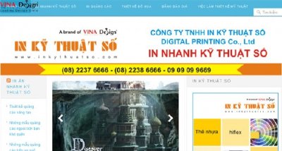Thiết kế website In Nhanh Kỹ Thuật Số - www.Innhanhkythuatso.vn