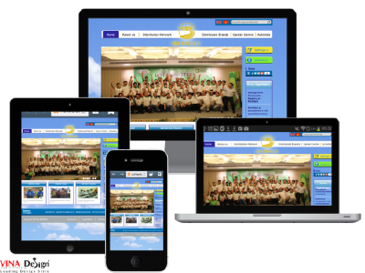 Thiết kế website Tập đoàn Richfield - www. richfieldvn.com.vn