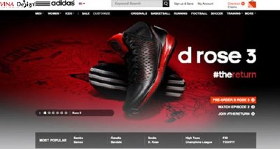 Thiết kế website thể thao