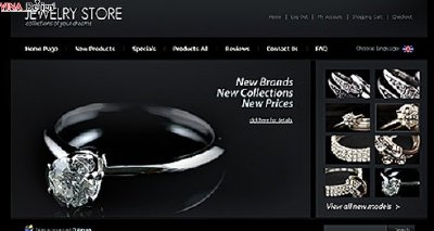 Thiết kế website trang sức