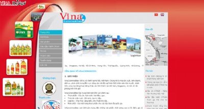 Thiết kế website VINA COMMODITIES - www.vinacommodities.com