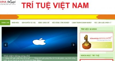Thiết kế website wordpress Trí Tuệ Việt Nam - www.Trituevietnam.vn